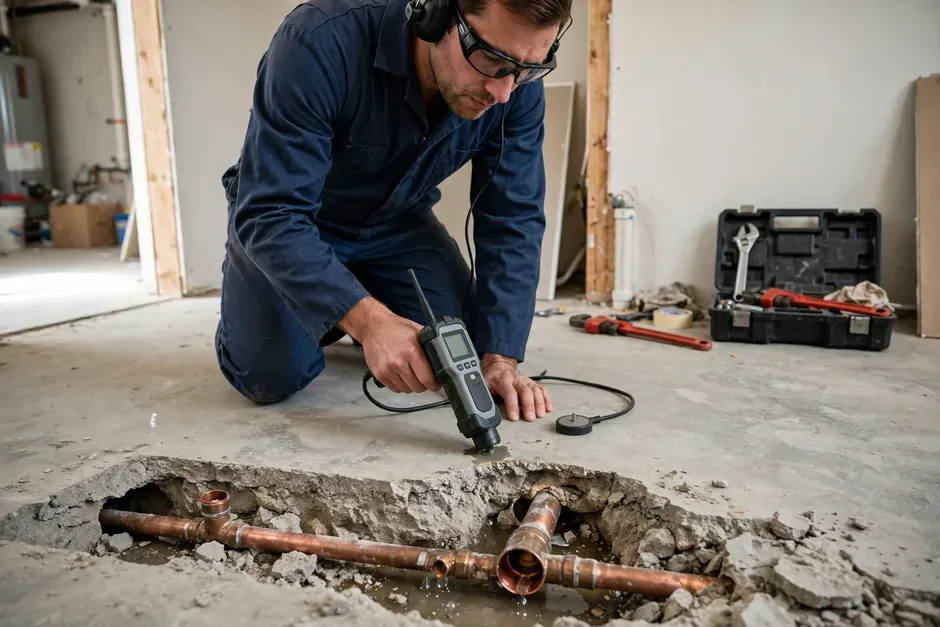 Slab Leak Repair in Escondido, California
